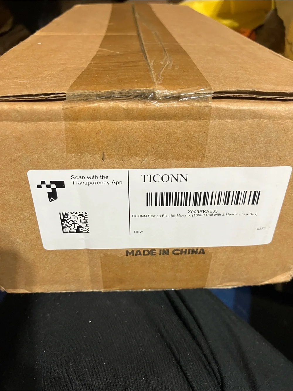 ICON Stretch Film Roll - Clear (Brown Box)